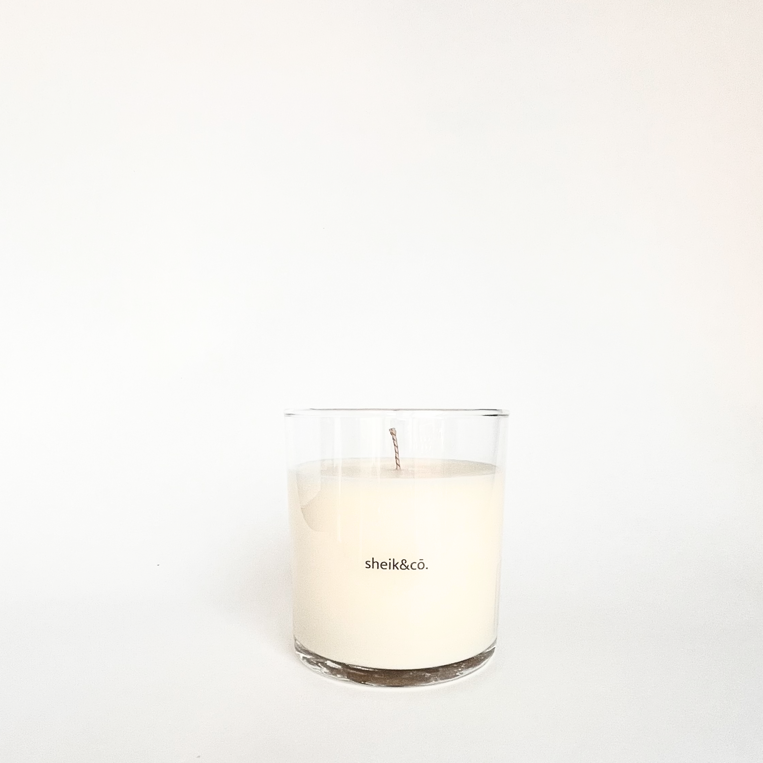 grapefruit + mint soy candle