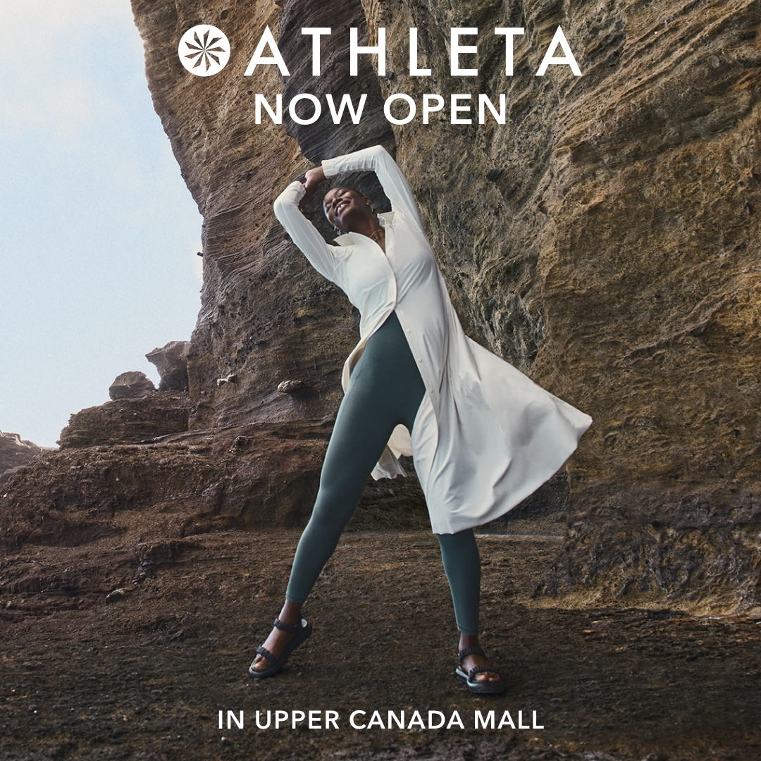 Athleta's Grand Opening at Upper Canada Mall in Newmarket, Ontario