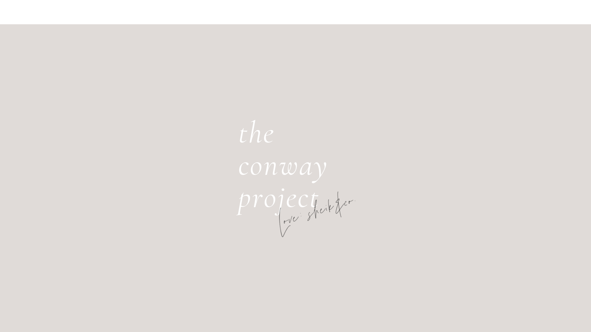 The Conway Project